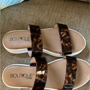 Animal Print Sandals